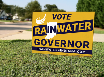 Donald Rainwater For Governor 2020 Yard Sign 18