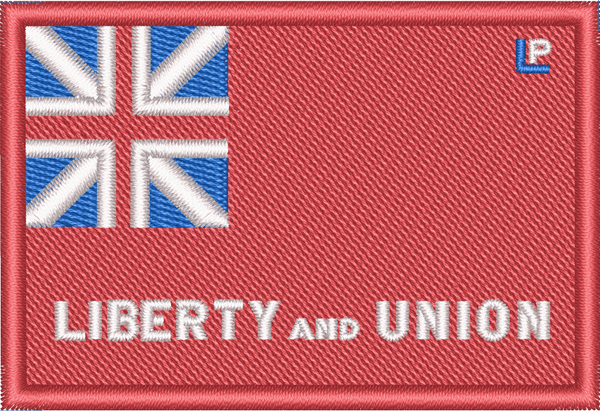 Historical Flag Morale Patch - Proud Libertarian - Proud Libertarian