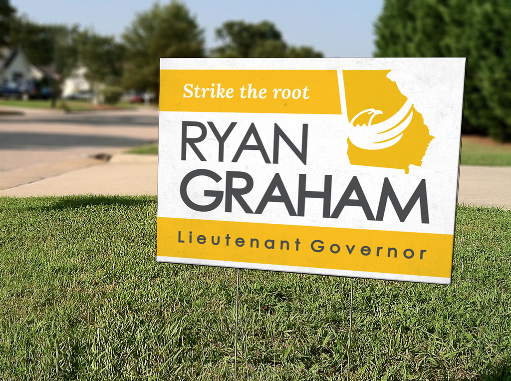 Ryan Graham for Georgia 18" x 24" (#45) - Proud Libertarian - Graham for Georgia