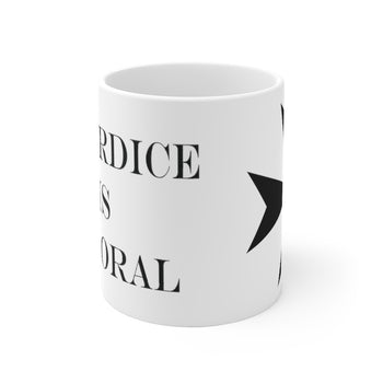 Cowardice is Immoral 15oz White Mug - Proud Libertarian - Printify