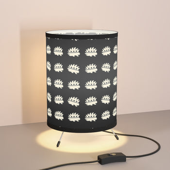 Porcupine Tripod Lamp with High-Res Printed Shade, US\CA plug - Proud Libertarian - Printify