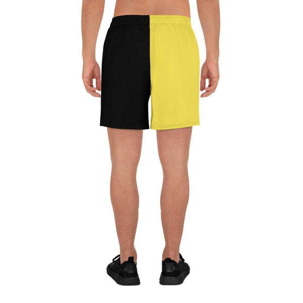Ancap Yellow Anarchy Men's Athletic Shorts - Proud Libertarian - Libertarian Frontier