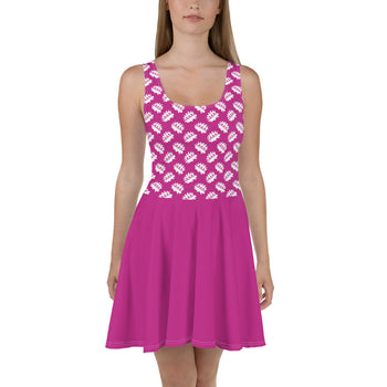 Pink Porcupine Skater Dress - Proud Libertarian - Proud Libertarian