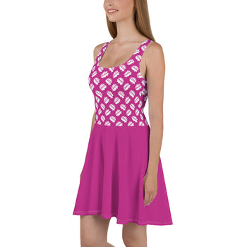 Pink Porcupine Skater Dress - Proud Libertarian - Proud Libertarian