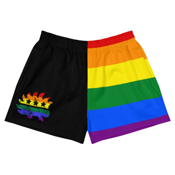 Tax This LGBT Porcupine Athletic Short Shorts - Proud Libertarian - Proud Libertarian