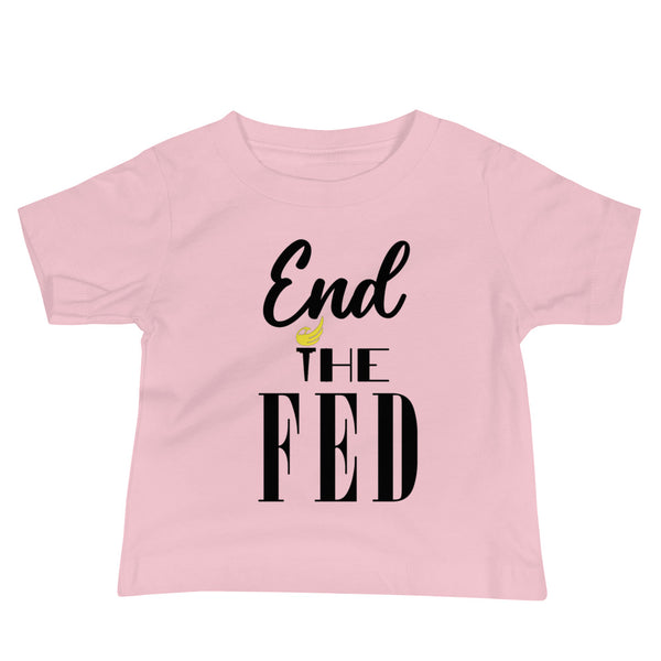 End the Fed Baby Jersey Short Sleeve Tee - Proud Libertarian - Rachael Revolution