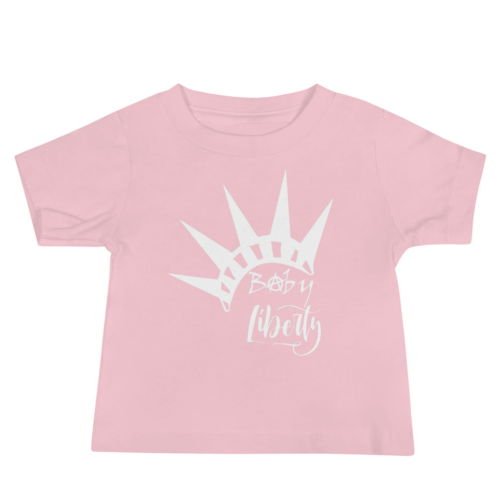Baby Liberty Baby Jersey Short Sleeve Tee - Proud Libertarian - Rachael Revolution