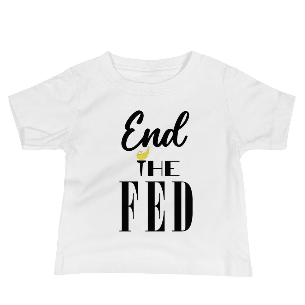 End the Fed Baby Jersey Short Sleeve Tee - Proud Libertarian - Rachael Revolution