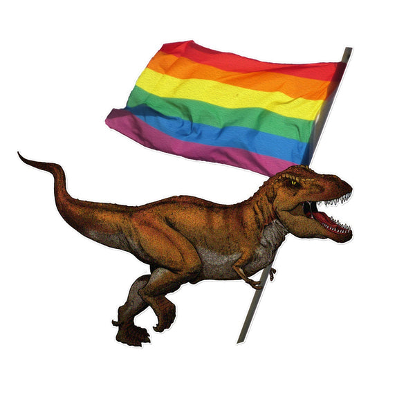 LGBT-Rex Temporary Tattoo - Proud Libertarian - Prodigi
