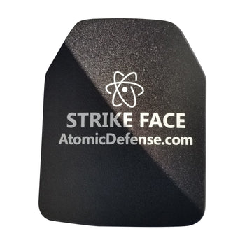 NIJ III Bulletproof Insert - Shooters Free Cut - Ballistic Plates by Atomic Defense - Proud Libertarian - Atomic Defense