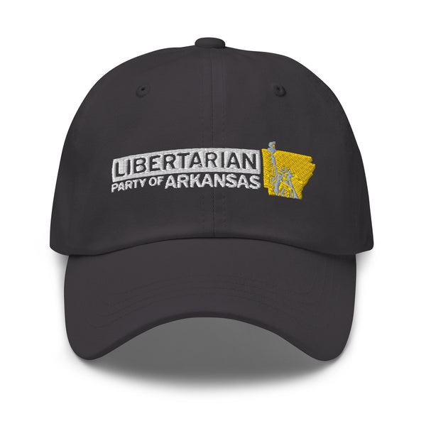 LP Arkansas Dad hat - Proud Libertarian - Libertarian Party of Arkansas