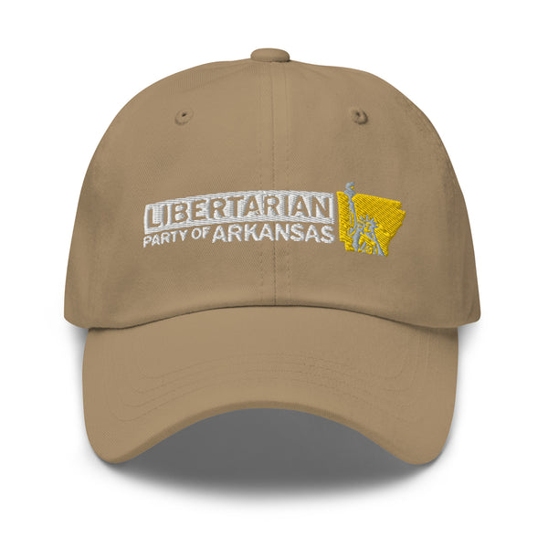 LP Arkansas Dad hat - Proud Libertarian - Libertarian Party of Arkansas