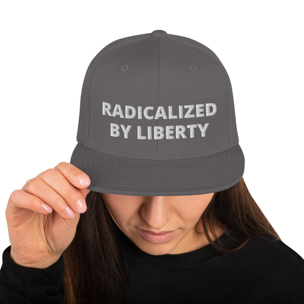 Radicalized by Liberty Snapback Hat - Proud Libertarian - The Brian Nichols Show