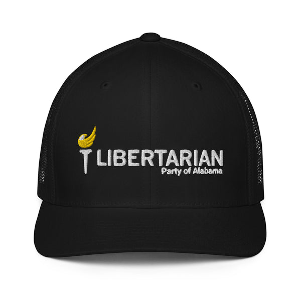 Libertarian Party of Alabama Closed-back trucker cap - Proud Libertarian - Libertarian Party of Alabama