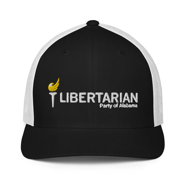 Libertarian Party of Alabama Closed-back trucker cap - Proud Libertarian - Libertarian Party of Alabama