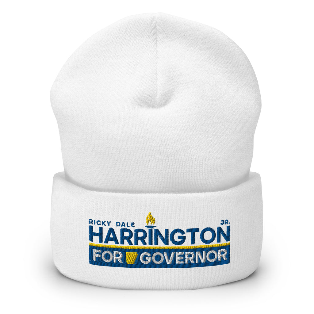 Harrington for Governor Cuffed Beanie - Proud Libertarian - Ricky Harrington