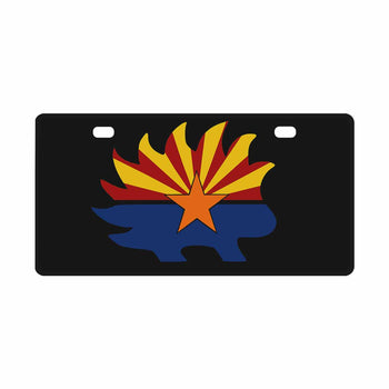 Arizona Libertarian Party Porcupine License Plate