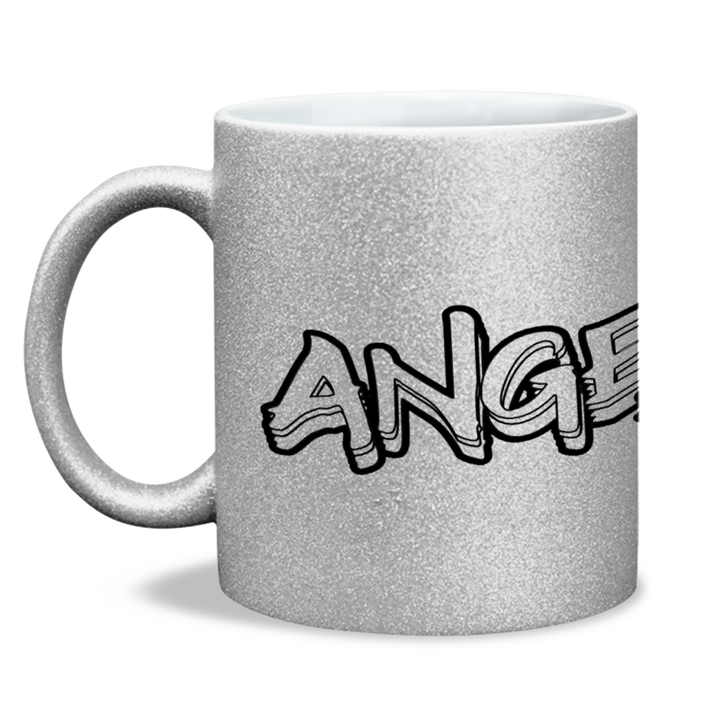 Angela Pence for Congress Glitter Sparkle Mug - Proud Libertarian - Angela Pence