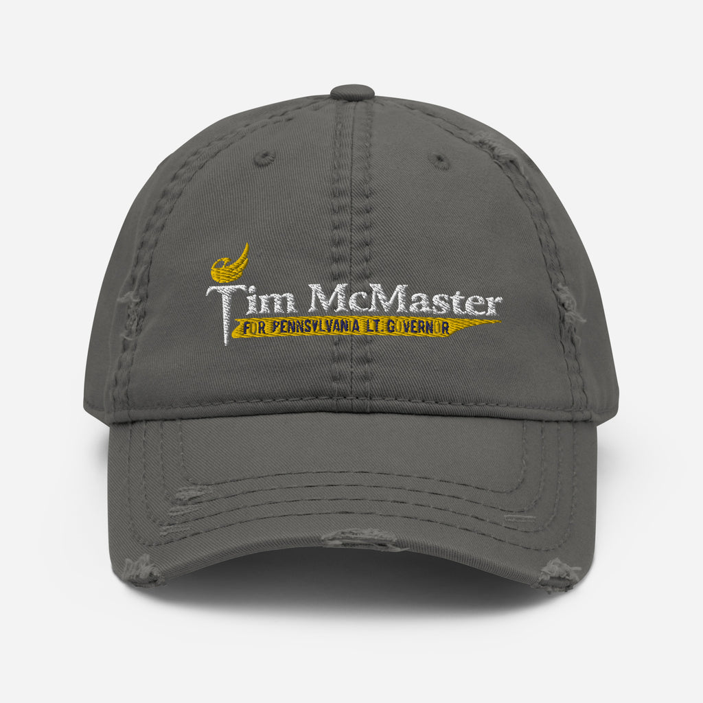 Tim McMaster for Pennsylvania Distressed Hat - Proud Libertarian - Tim McMaster for Pennsylvania
