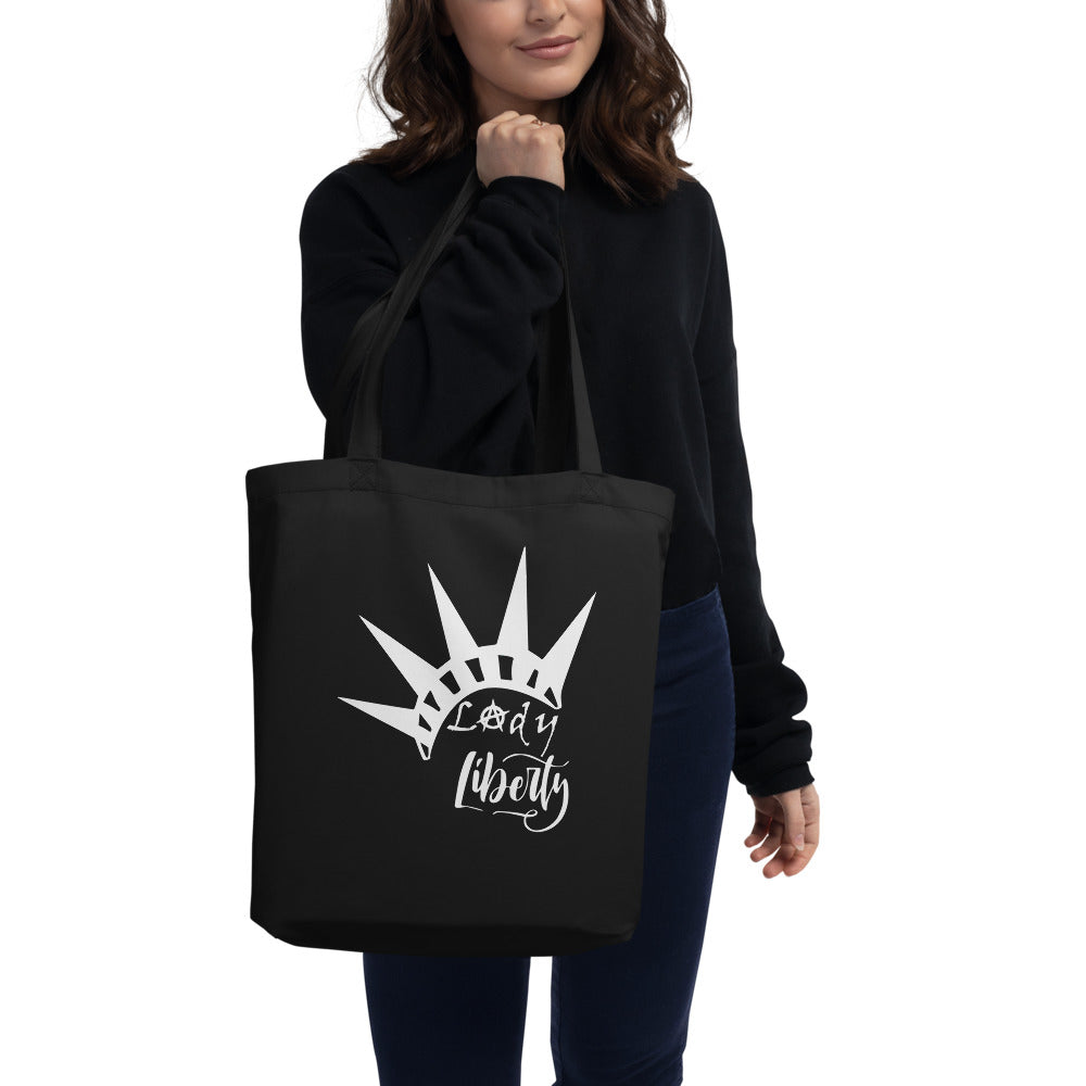 Lady Liberty Eco Tote Bag - Proud Libertarian - Rachael Revolution