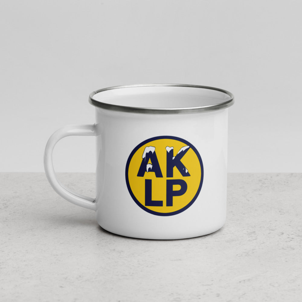 Alaska Libertarian Party Enamel Mug - Proud Libertarian - Alaska Libertarian Party