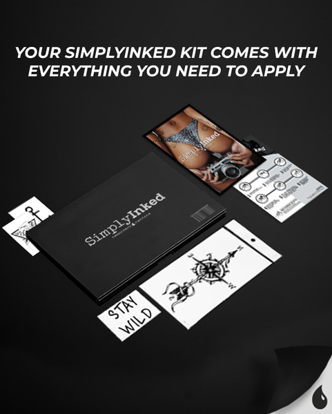 Minimal Tattoo Bundle by Simply Inked - Proud Libertarian - Simply Inked
