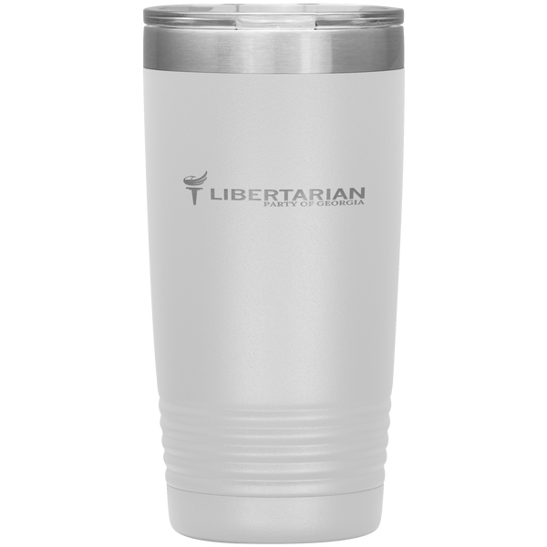 Libertarian Party of Georgia Tumbler 20oz - Proud Libertarian - Libertarian Party of Georgia