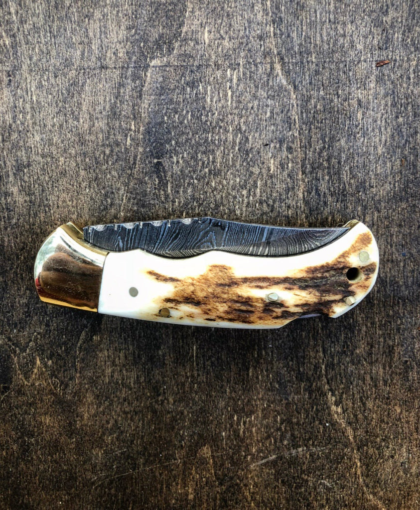 Deer Antler Pocket Knife- VG 33 by Vintage Gentlemen - Proud Libertarian - Vintage Gentlemen