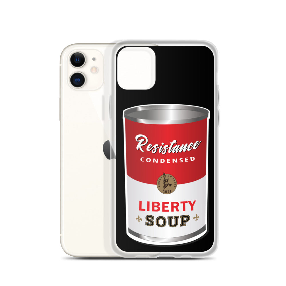 This is Soup for My Family "Resistance" iPhone Case - Proud Libertarian - Pirate Smile
