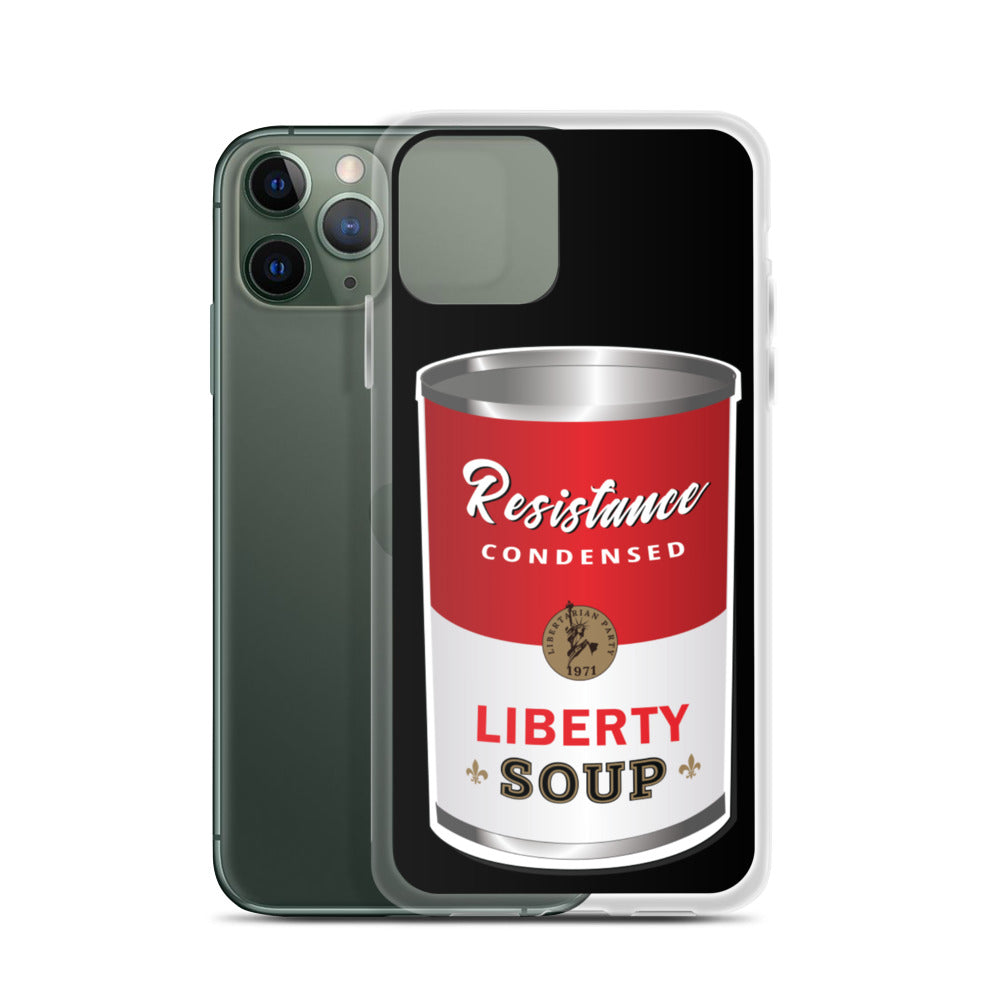 This is Soup for My Family "Resistance" iPhone Case - Proud Libertarian - Pirate Smile