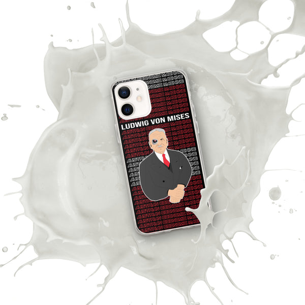 Ludwig von Mises - Austrian Economics Machine iPhone Case - Proud Libertarian - Hunter Wynn Designs