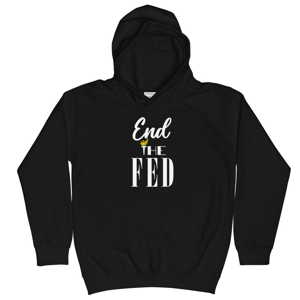 End the Fed Kids Hoodie - Proud Libertarian - Rachael Revolution