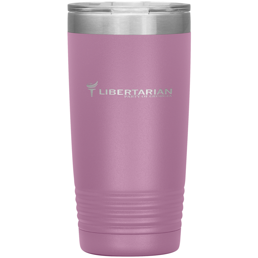 Libertarian Party of Georgia Tumbler 20oz - Proud Libertarian - Libertarian Party of Georgia