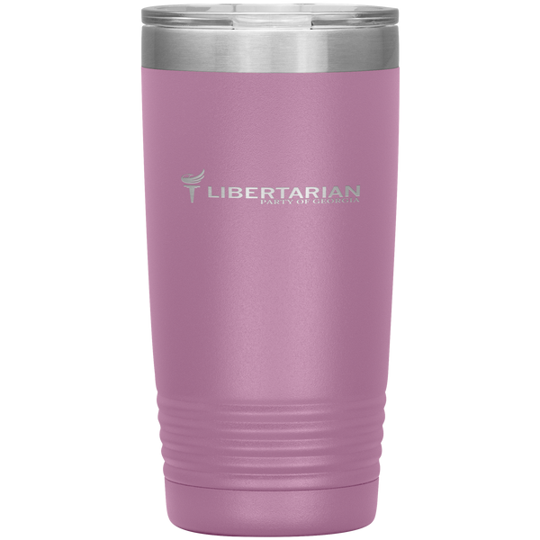 Libertarian Party of Georgia Tumbler 20oz - Proud Libertarian - Libertarian Party of Georgia