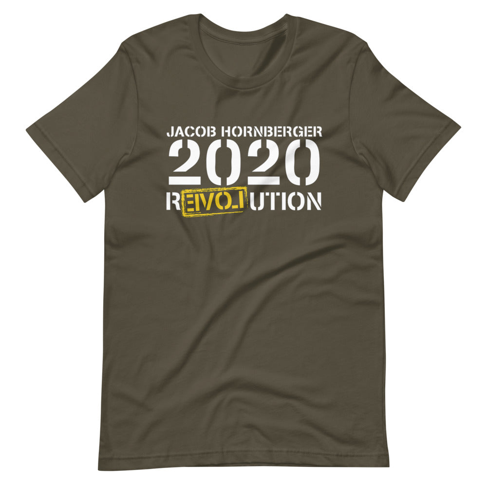 Hornberger 2020 Retro Short-Sleeve Unisex T-Shirt - Proud Libertarian - Libertarian Frontier
