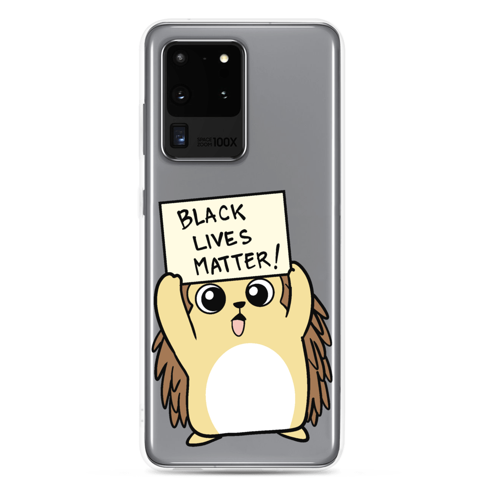 Black Lives Matter Porcupine Cartoon Samsung Case - Proud Libertarian - Cartoons of Liberty