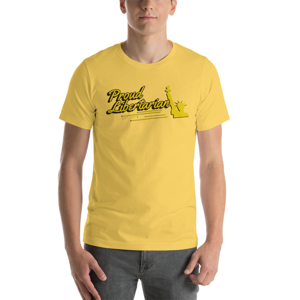 Proud Libertarian Short-Sleeve Unisex T-Shirt - Proud Libertarian - Proud Libertarian