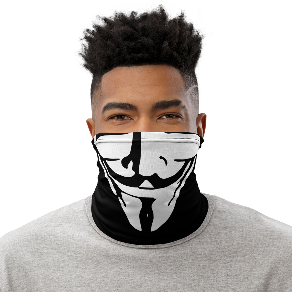 Anonymous Logo (Guy Fawkes Mask)' Bandana