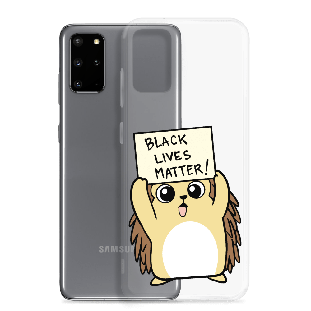 Black Lives Matter Porcupine Cartoon Samsung Case - Proud Libertarian - Cartoons of Liberty