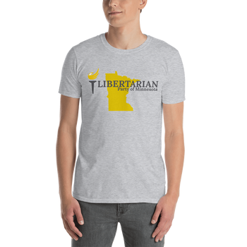 Libertarian Party of Minnesota Short-Sleeve Unisex T-Shirt - Proud Libertarian - Proud Libertarian