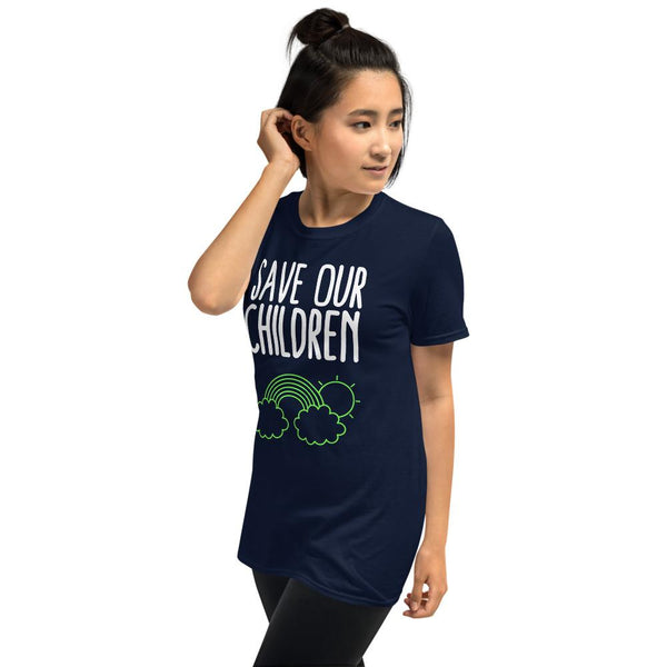 Save Our Children Short-Sleeve Unisex T-Shirt - Proud Libertarian - Proud Libertarian