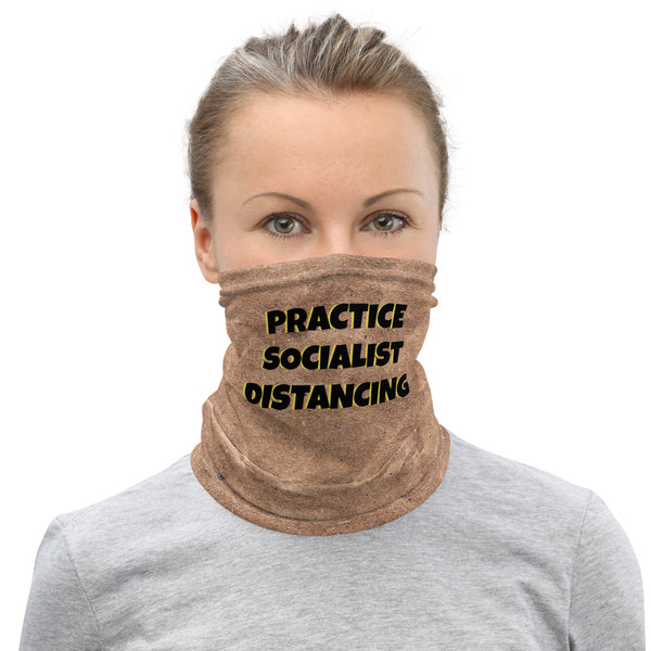 Practice Socialist Distancing Facemask - Proud Libertarian - Proud Libertarian