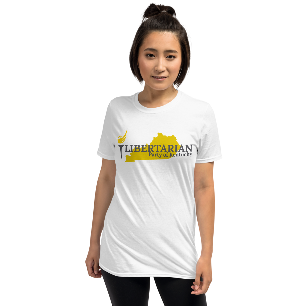 Libertarian Party of Louisiana Short-Sleeve Unisex T-Shirt White / 2XL