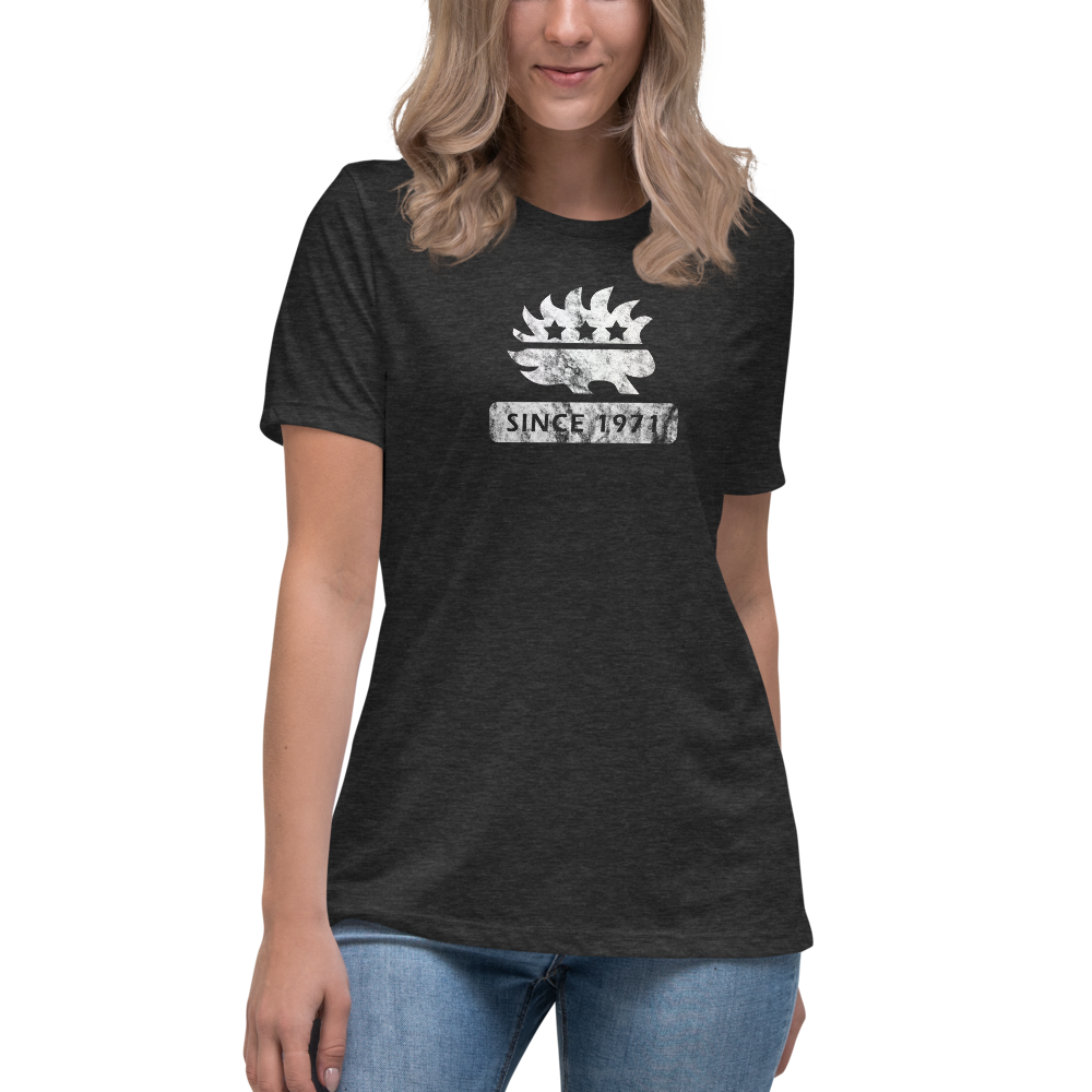 Libertarian Porcupine (Since 1971) Women's Relaxed T-Shirt - Proud Libertarian - Proud Libertarian