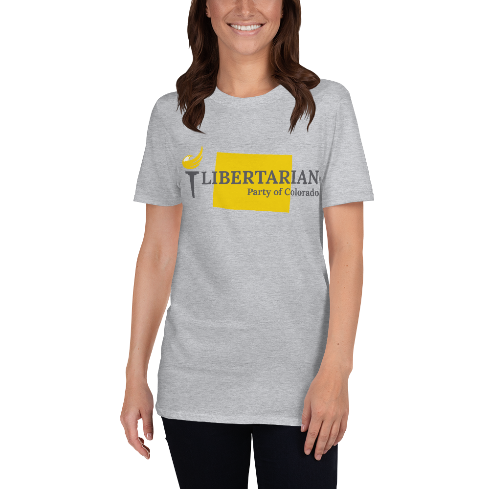 Libertarian Party of Louisiana Short-Sleeve Unisex T-Shirt Sport Grey / L