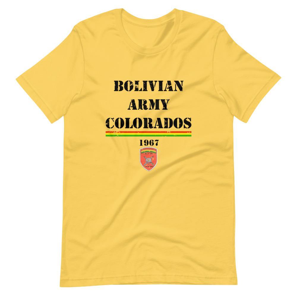 Bolivian Army 1967 Short-Sleeve Unisex T-Shirt - Proud Libertarian - Libertarian Frontier