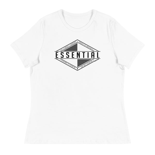 Liberty is Essential - Women's Relaxed T-Shirt - Proud Libertarian - Pirate Smile