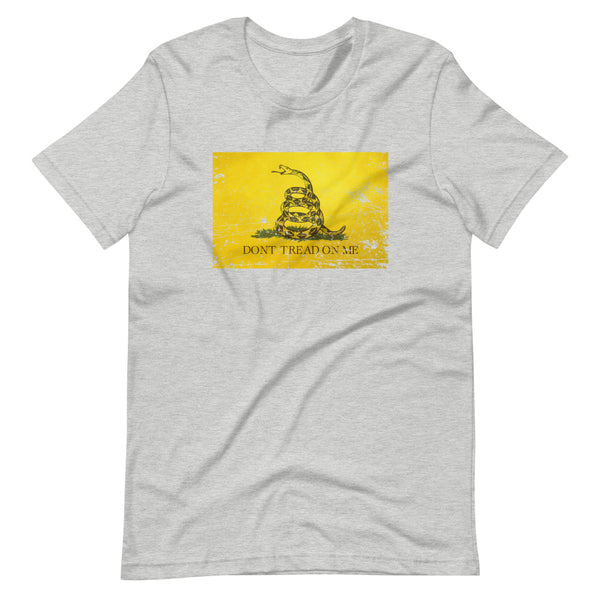 Don't Tread Distressed Short-Sleeve Unisex T-Shirt - Proud Libertarian - Libertarian Frontier