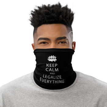 Keep Calm and Legalize Everything Facemask - Proud Libertarian - Proud Libertarian