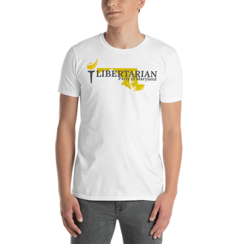 Libertarian Party of Maryland Short-Sleeve Unisex T-Shirt - Proud Libertarian - Proud Libertarian